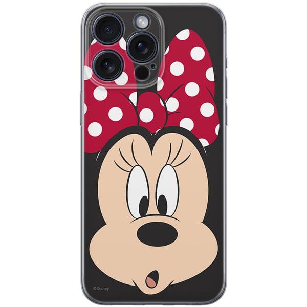 Disney Minnie Back Cover Μαύρο (iPhone 15 Pro Max)