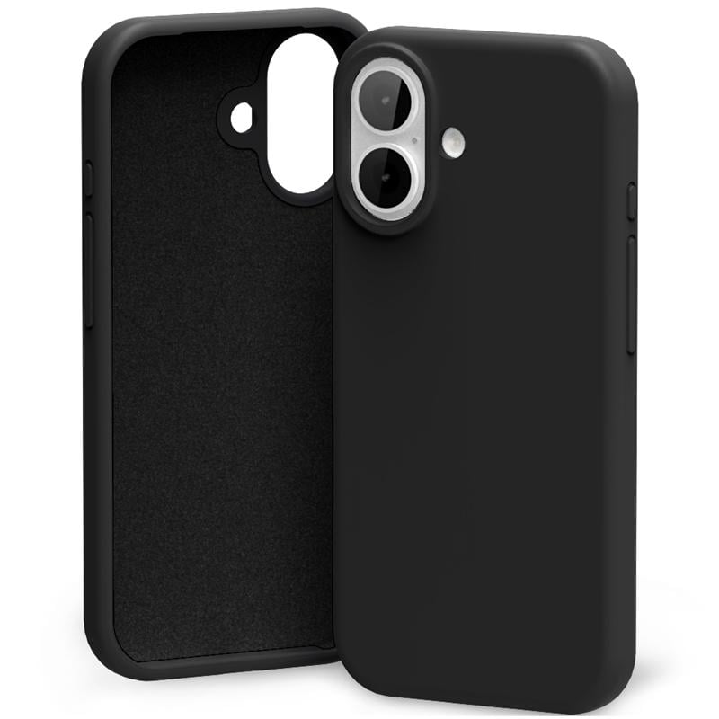 Mercury Back Cover Σιλικόνης Μαύρο (iPhone 17)