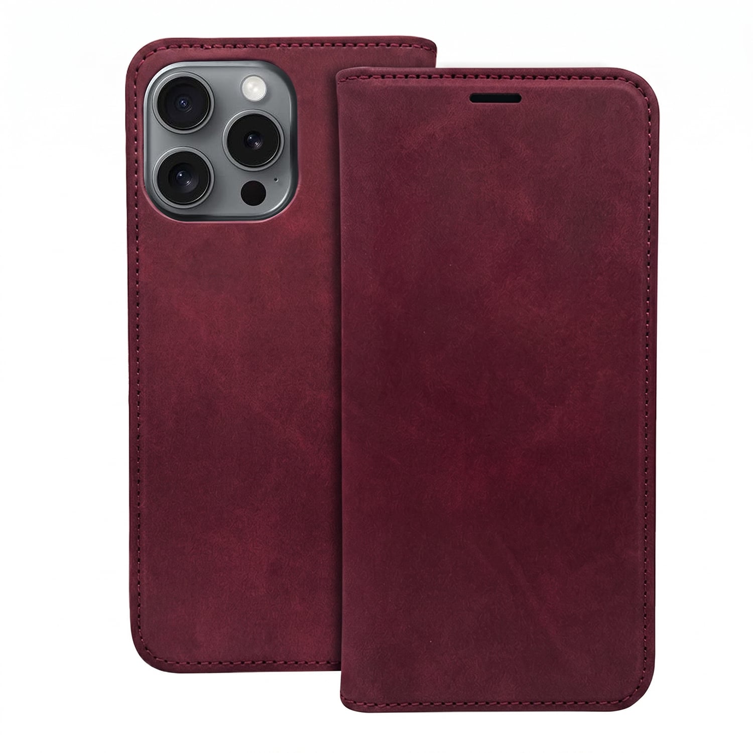 Θηκη Βιβλιο Smart Suede Xiaomi Redmi Note 15 Pro Plus 5g Μωβ