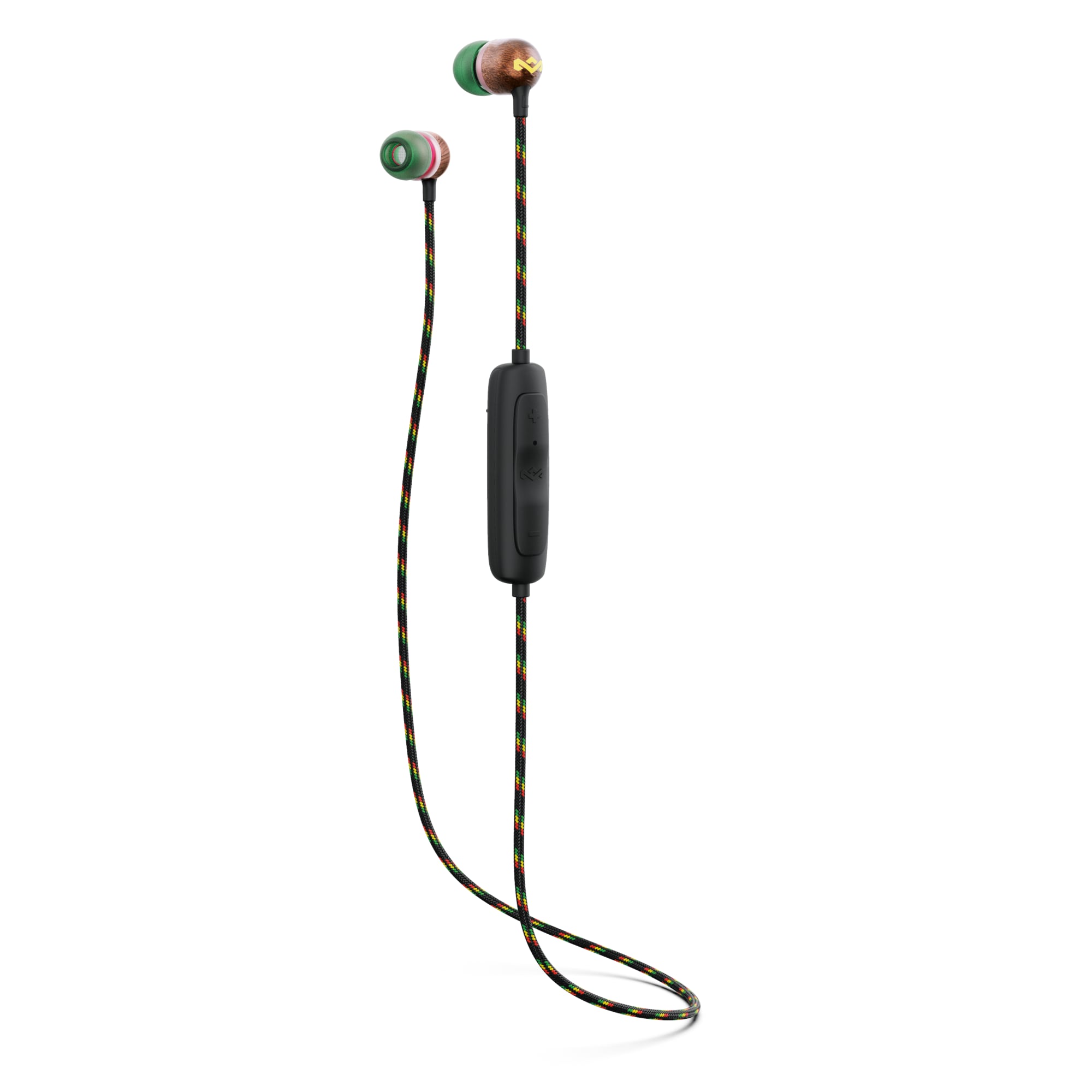 The House Of Marley Smile Jamaica Wireless 2 In-ear Bluetooth Handsfree Ακουστικά με Αντοχή στον Ιδρώτα Rasta