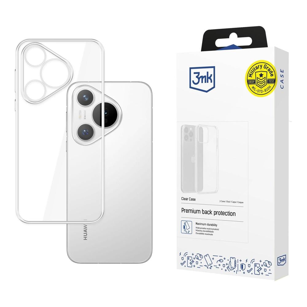 3MK Clear Back Cover Πλαστικό 1.2mm Διάφανο (Huawei Pura 70)