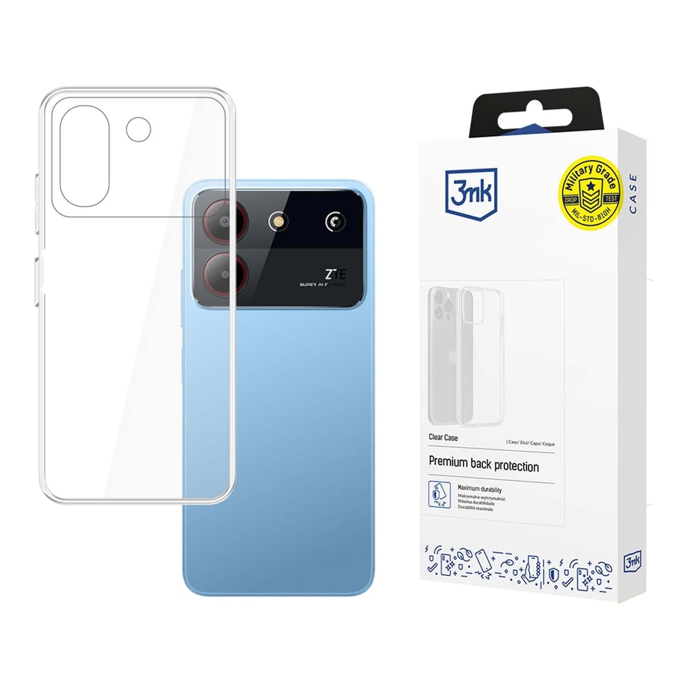 3MK Clear Back Cover Πλαστικό Διάφανο (Oppo A54)