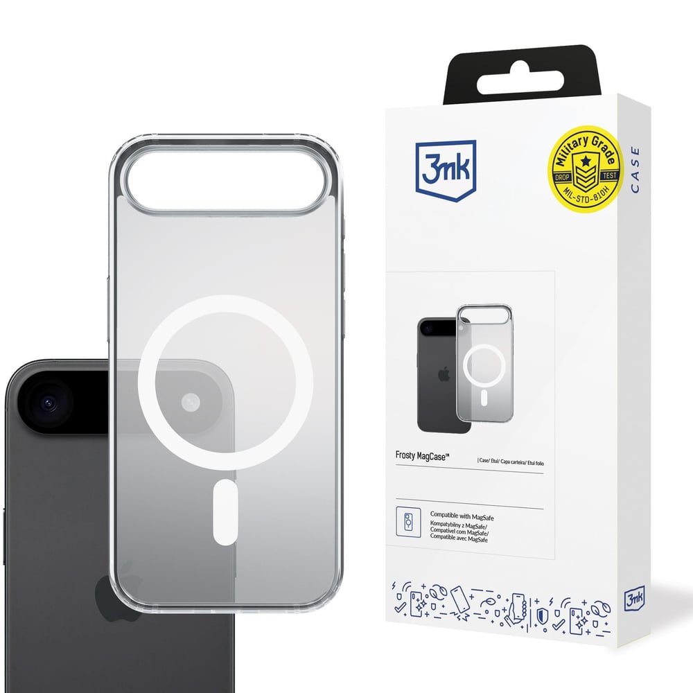 3MK Magcase Back Cover Πλαστικό Λευκό (iPhone Air)