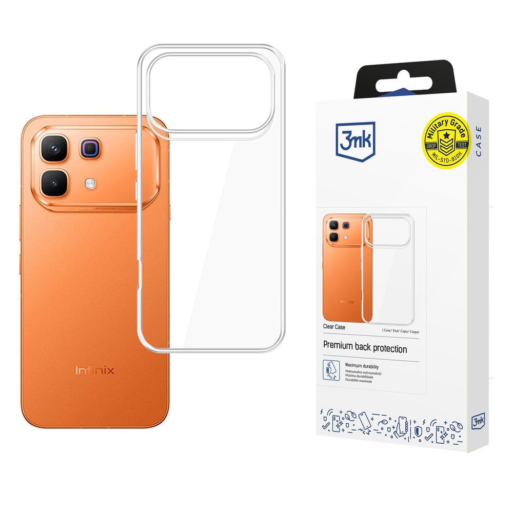 3MK Back Cover Σιλικόνης Διάφανο (Realme Note 60)
