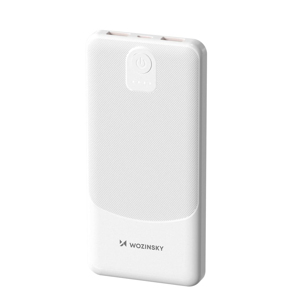Wozinsky Wpower 10000mAh 10W με 2 Θύρες USB-A White