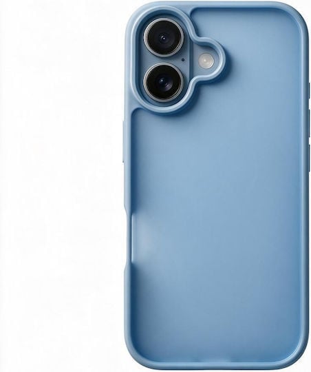 Vivid Acrylic Matte Back Cover Πλαστικό Μπλε (iPhone 16)