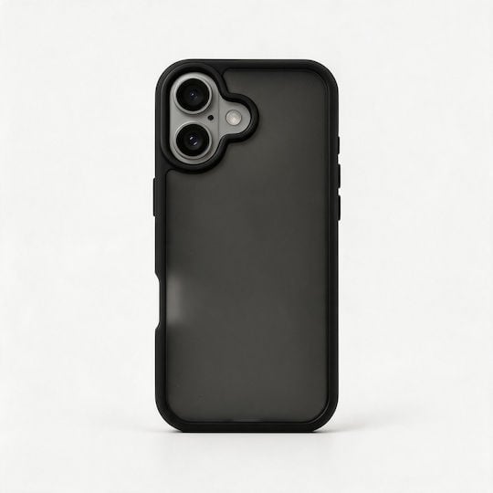 Vivid Acrylic Matte Back Cover Πλαστικό Μαύρο (iPhone 17)