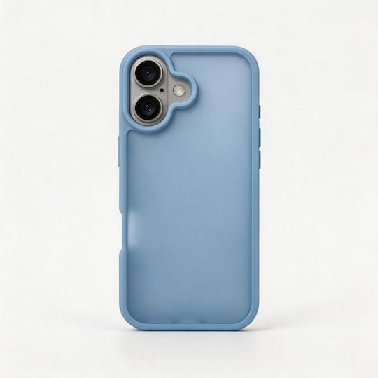 Vivid Acrylic Matte Back Cover Πλαστικό Μπλε (iPhone 17)