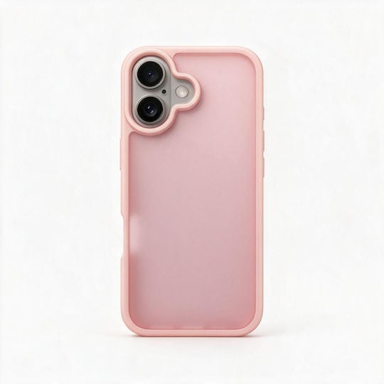 Vivid Acrylic Matte Back Cover Πλαστικό Ροζ (iPhone 17)