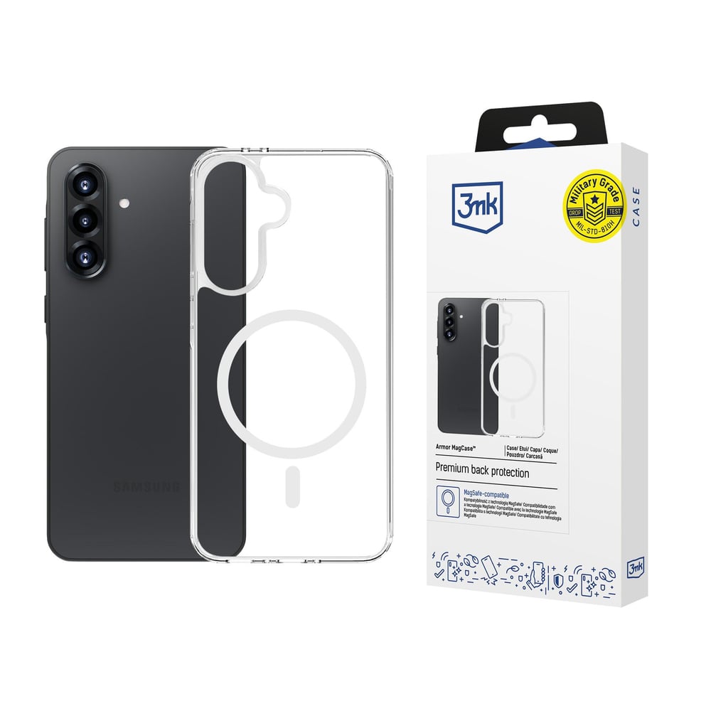 3MK Magcase Back Cover Σιλικόνης 1.5mm Διάφανο (Galaxy A27)