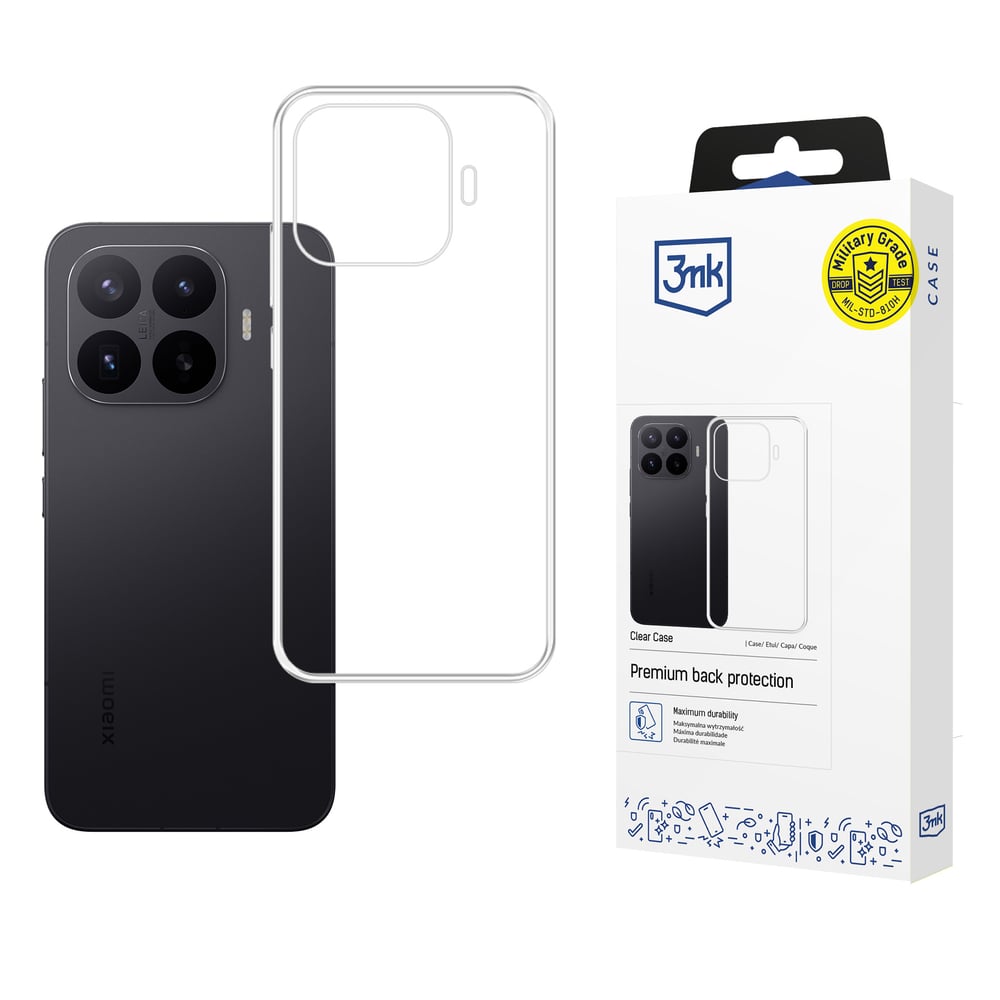 3MK Clear Back Cover Πλαστικό Διάφανο (Xiaomi 17T Pro)