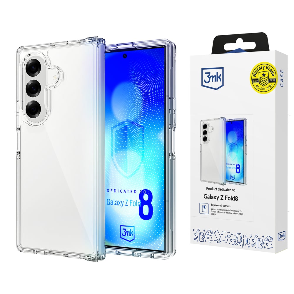 3MK Armor Back Cover Μεταλλικό 1.5mm Διάφανο (Galaxy Z Fold8)