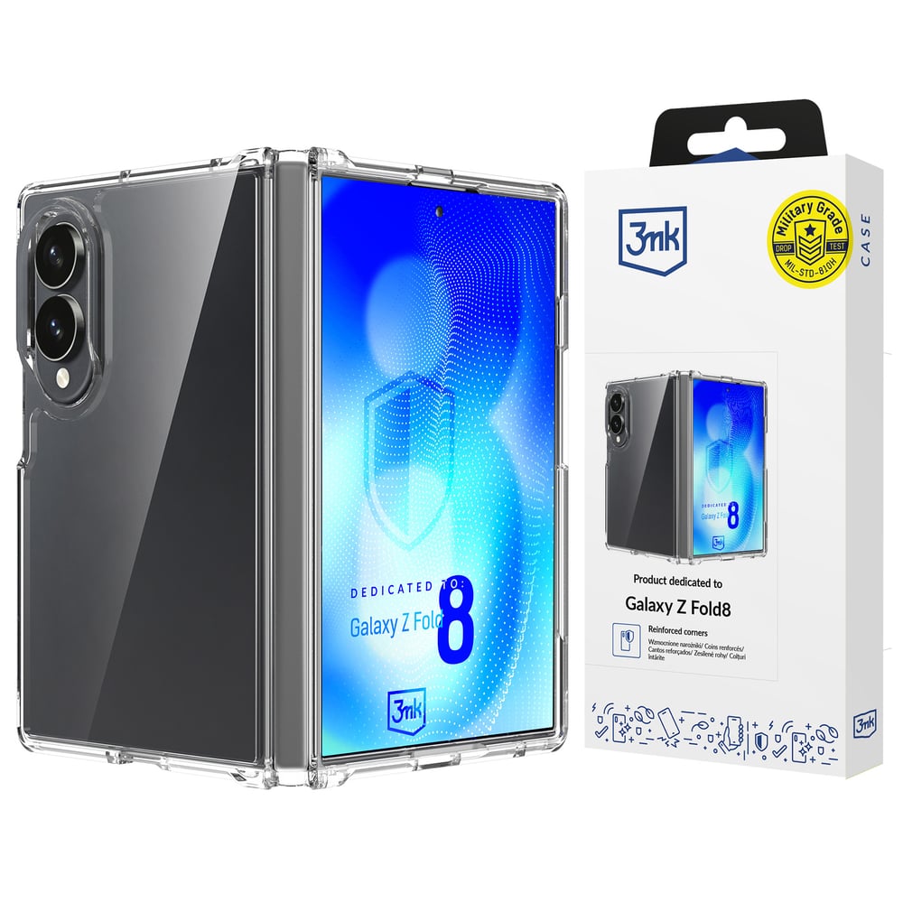 3MK Armor Back Cover Μεταλλικό Διάφανο (Galaxy Z Fold8)