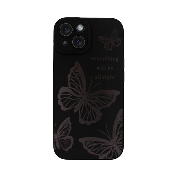 Vivid Back Cover Σιλικόνης / Πλαστικό Μαύρο (iPhone 15 Plus)