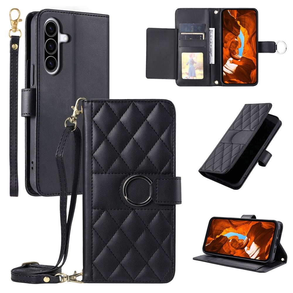 Hurtel Wallet Δερμάτινο Μαύρο (Galaxy A37)