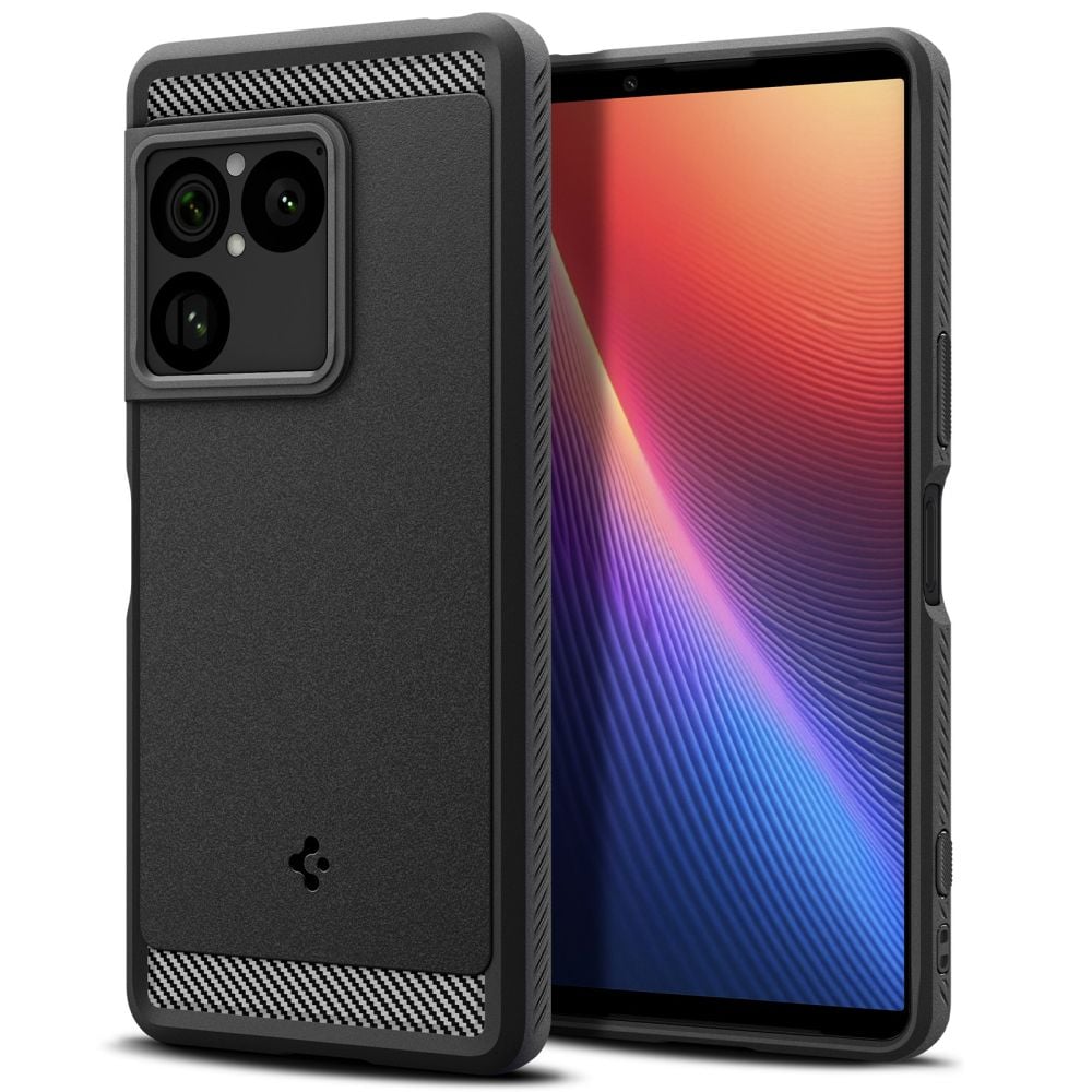 Spigen Rugged Armor Back Cover Μαύρο (Sony Xperia 1 VIII)