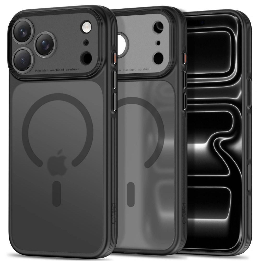 Tech-protect Magprime Magsafe Cc Iphone 17 Pro Max 18 Pro Max Matte Black 5906302324767