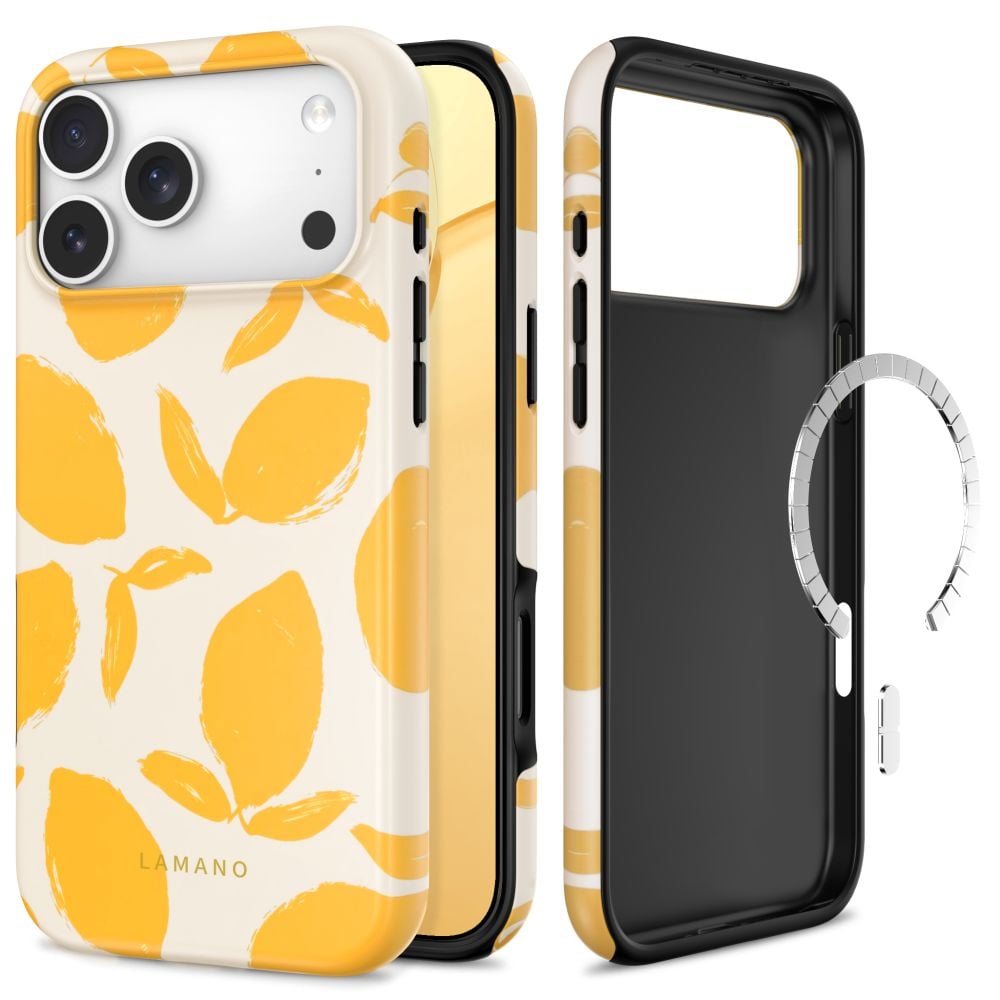 Tech-protect Lamano Magsafe Iphone 17 Pro Max 18 Pro Max Lemon Haze 5906302342891