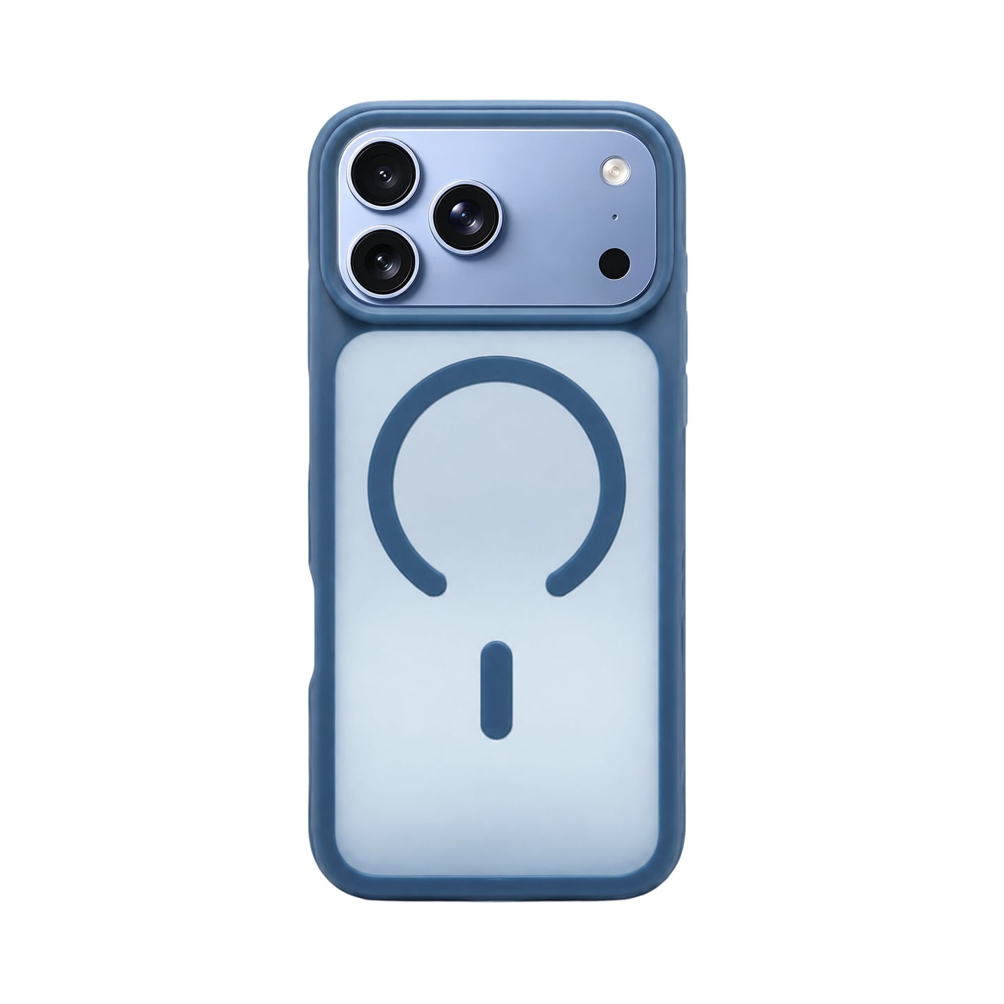 Vivid Skin Feel Magsafe Case Apple Iphone 18 Pro Max Blue