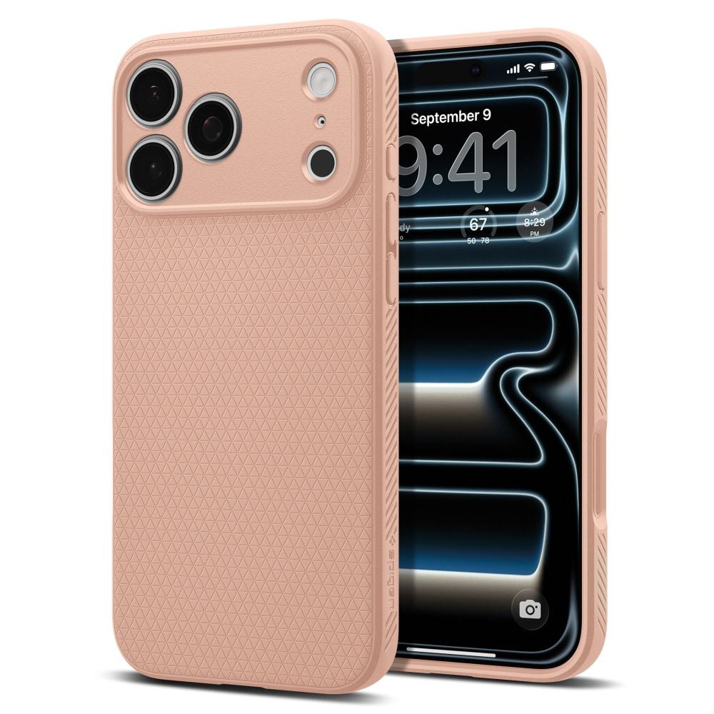 Spigen Liquid Air Back Cover Σιλικόνης Rose Titanium (iPhone 18 Pro Max / 17 Pro Max)