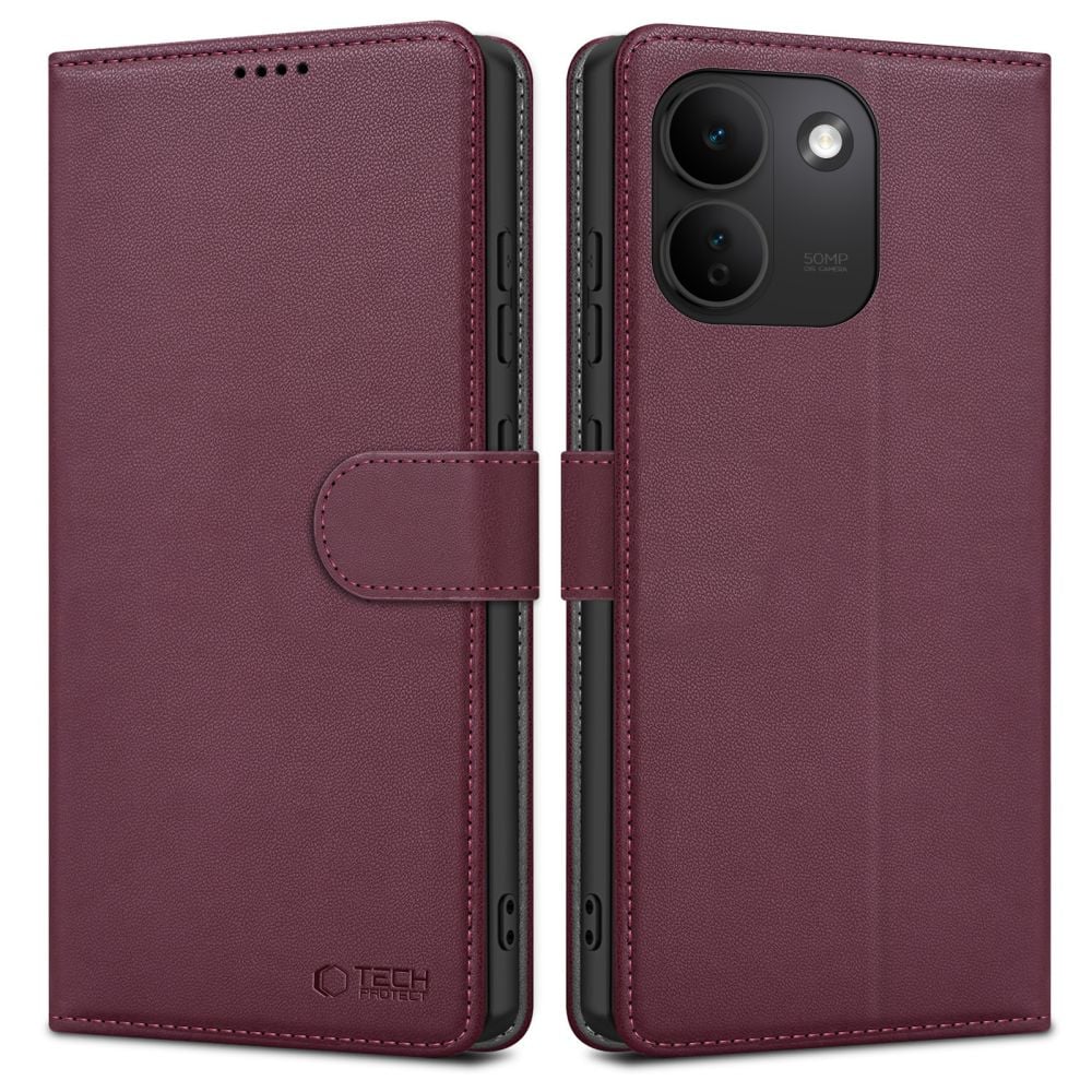 Tech-protect Wallet Xiaomi Redmi Note 17 Pro Max 5g Mulberry 5906302326501