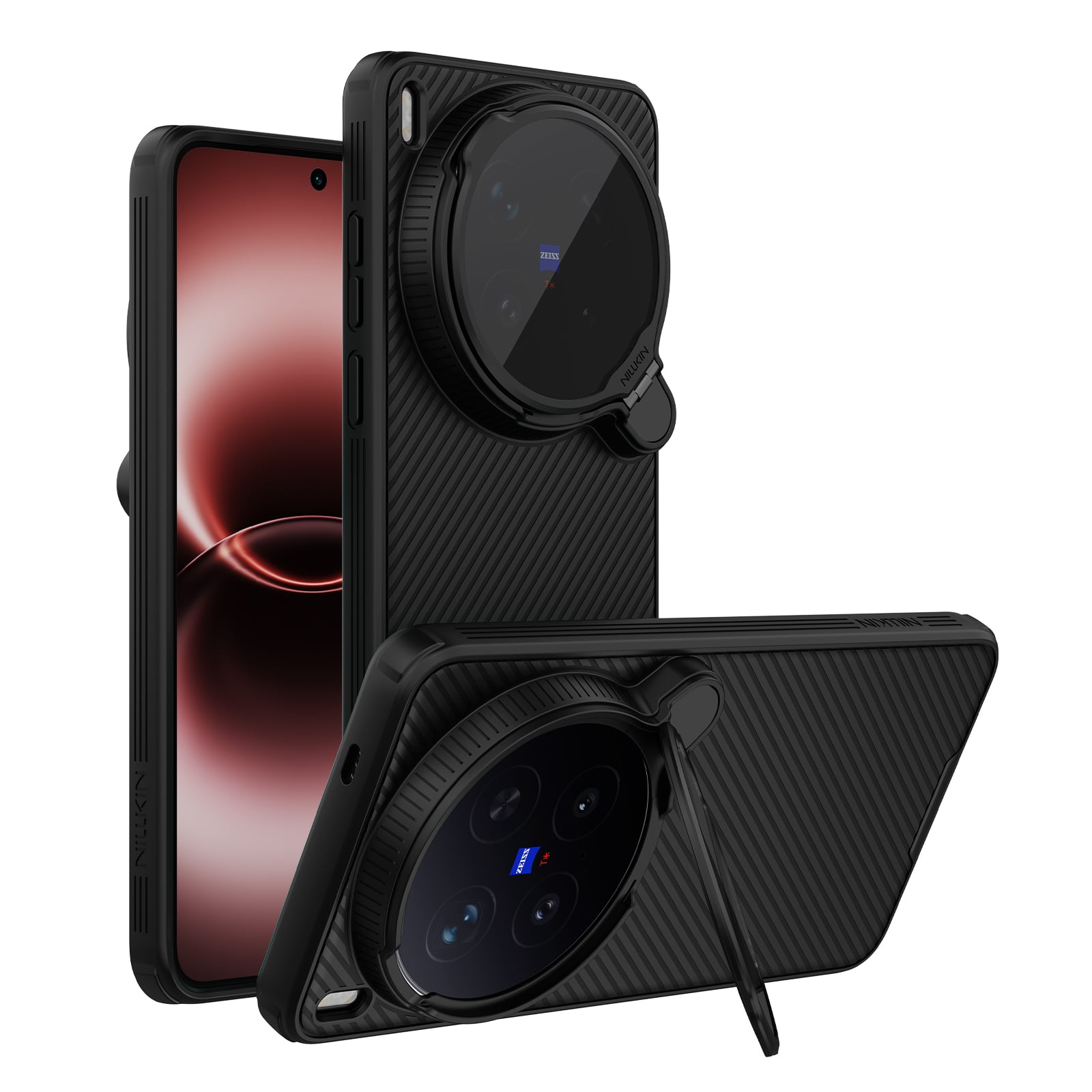 Nillkin Camshield Prop Magnetic Back Cover Πλαστικό / Σιλικόνης Μαύρο (Vivo X300 Ultra)
