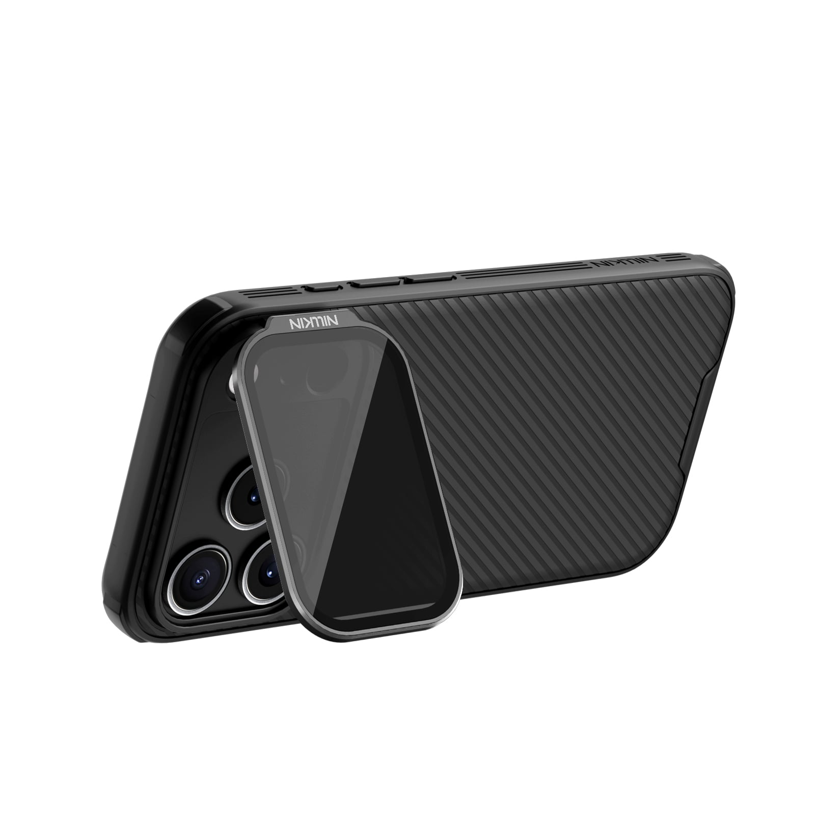 Nillkin Camshield Prop Magnetic Back Cover Πλαστικό / Σιλικόνης Μαύρο (iPhone 18 Pro / 17 Pro)