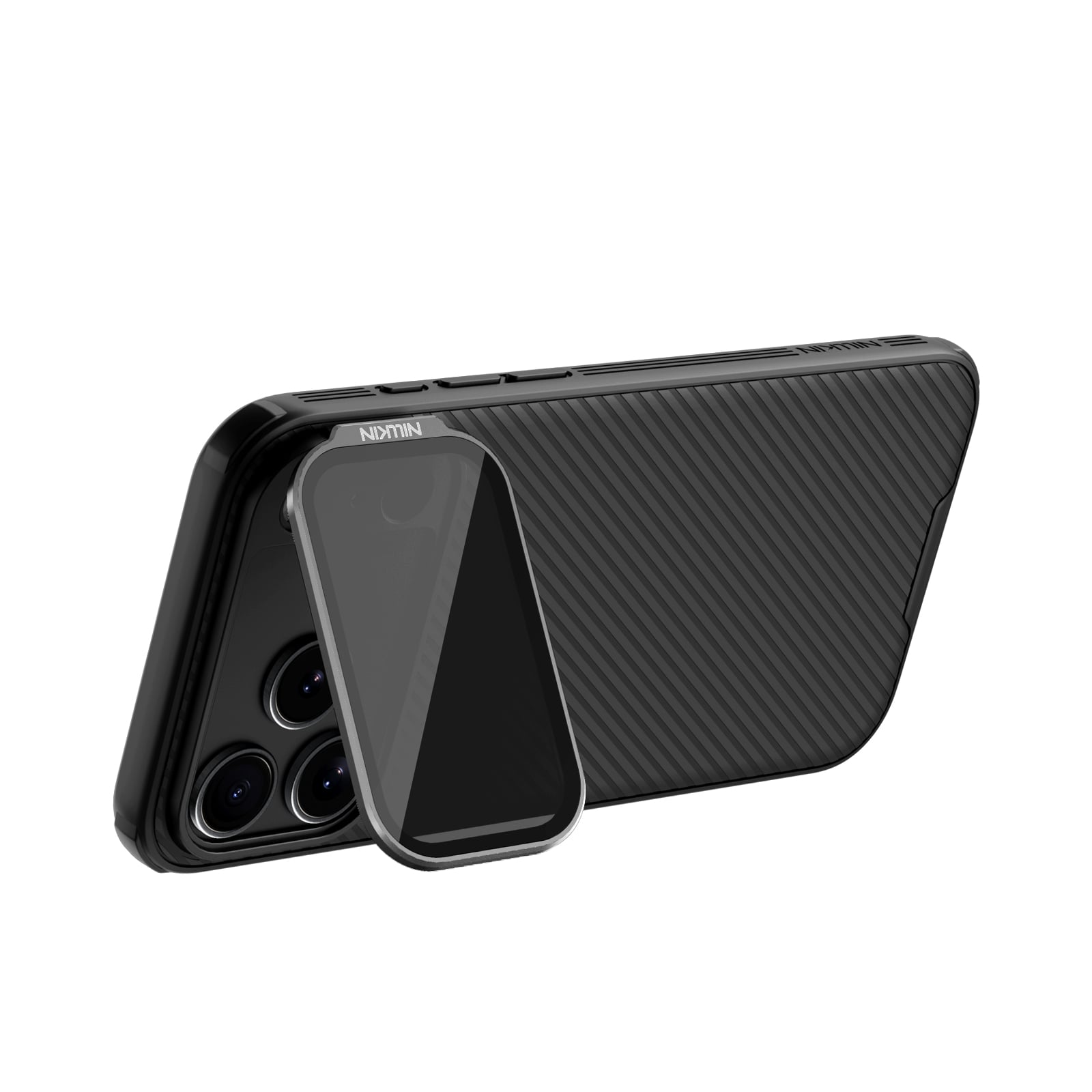 Nillkin Camshield Prop Magnetic Back Cover Πλαστικό / Σιλικόνης Μαύρο (iPhone 18 Pro Max / 17 Pro Max)