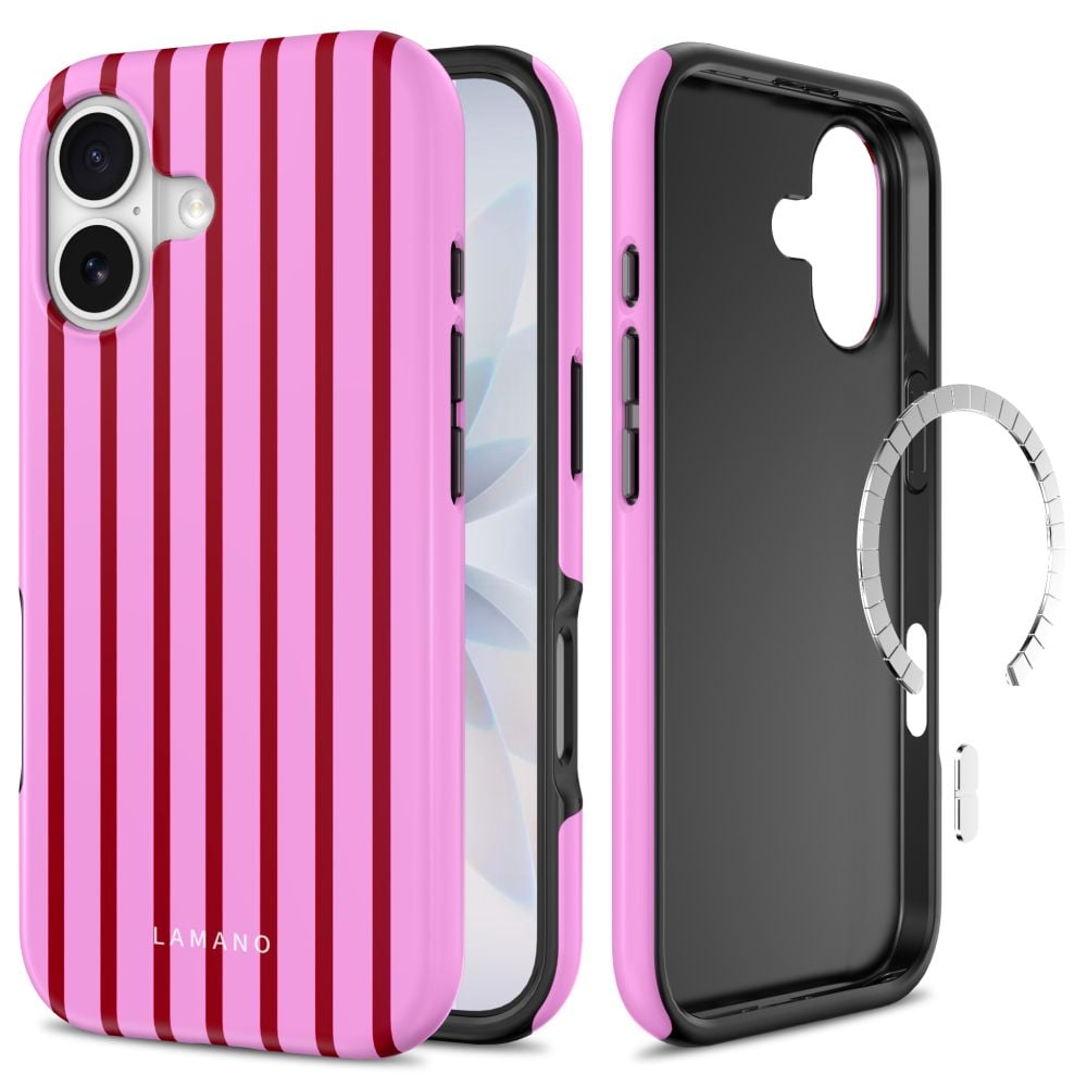 Tech-Protect Lamano Back Cover Ροζ (iPhone 17)