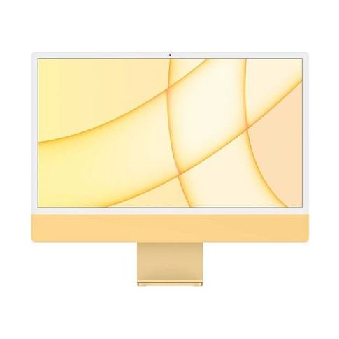 Apple iMac (Retina 4.5K, 24" 2021, 2 TBT3 + 2 USB-C, M1) | Apple M1 | 8GB | 256GB SSD | Integrated | Yellow | Refurbished Grade 