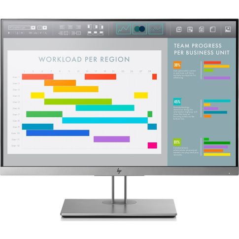 HP EliteDisplay E243i IPS Monitor 24" FHD 1920x1200 με Χρόνο Απόκρισης 5ms GTG