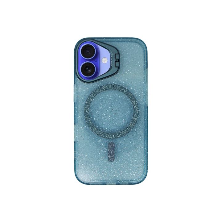 Vivid Magsafe Glitter Protective Case Apple Iphone 16 Blue 5213015676602