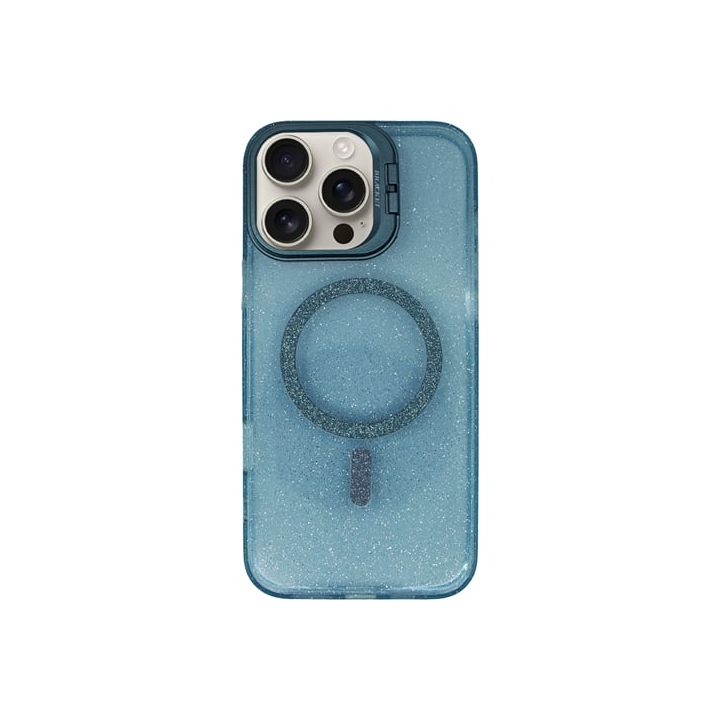 Vivid Magsafe Glitter Protective Case Apple Iphone 16 Pro Max Blue 5213015676626