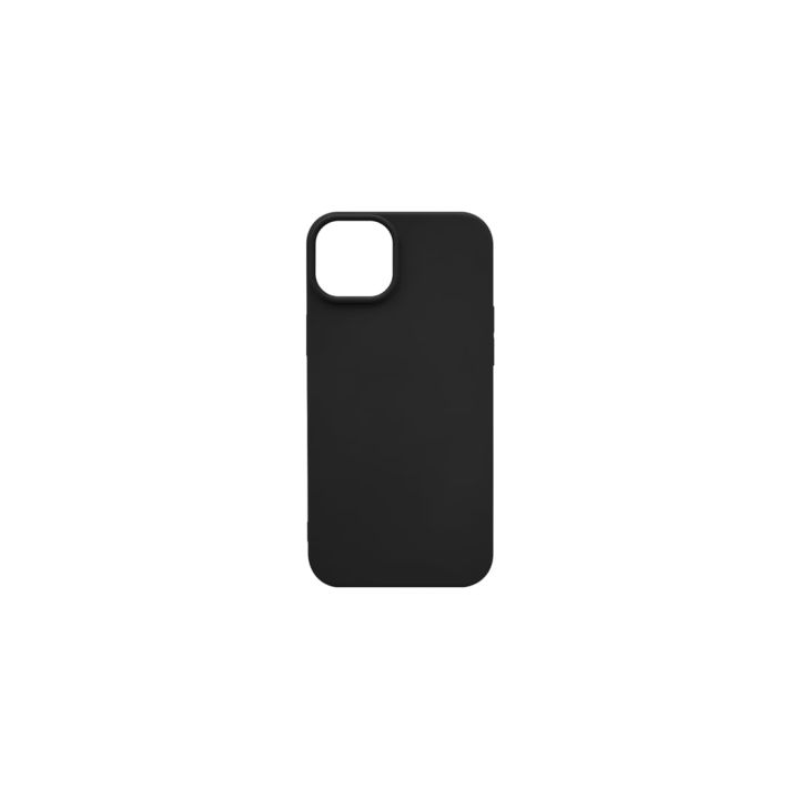 Vivid Cover Back Cover Σιλικόνης Μαύρο (iPhone 15 Plus)