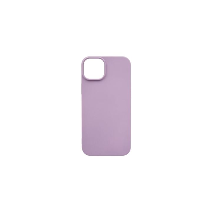 Vivid Cover Back Cover Σιλικόνης Λιλά (iPhone 15 Plus)