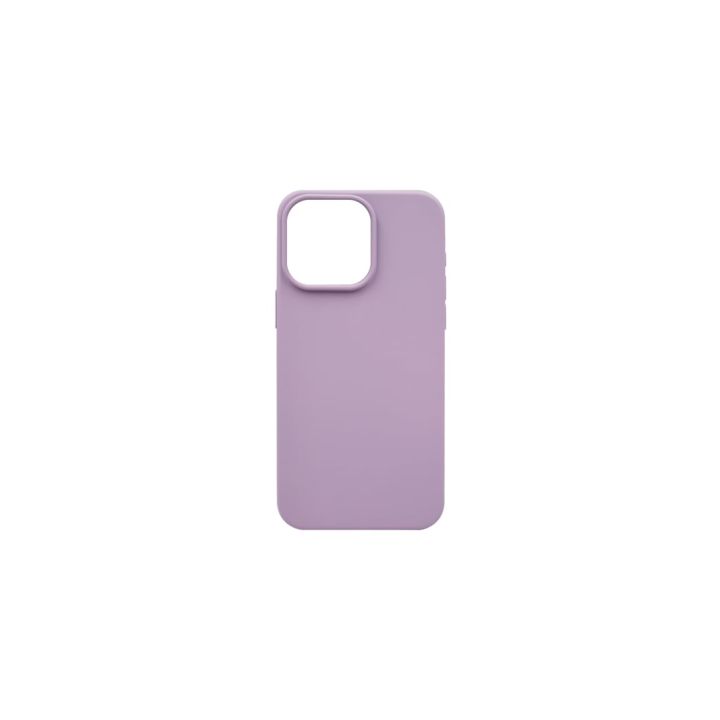 Vivid Cover Back Cover Σιλικόνης Λιλά (iPhone 15 Pro Max)