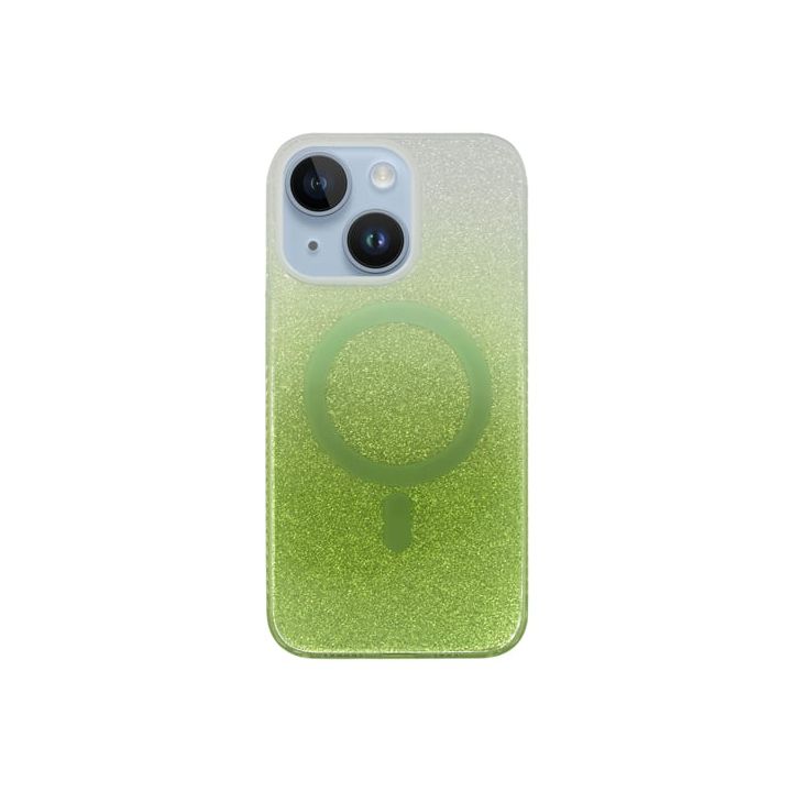 Vivid Back Cover Σιλικόνης Πράσινο (iPhone 15 Plus)