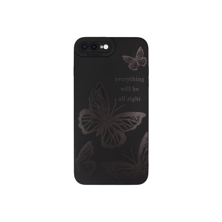 Vivid Back Cover Σιλικόνης Μαύρο (iPhone 6/6s)