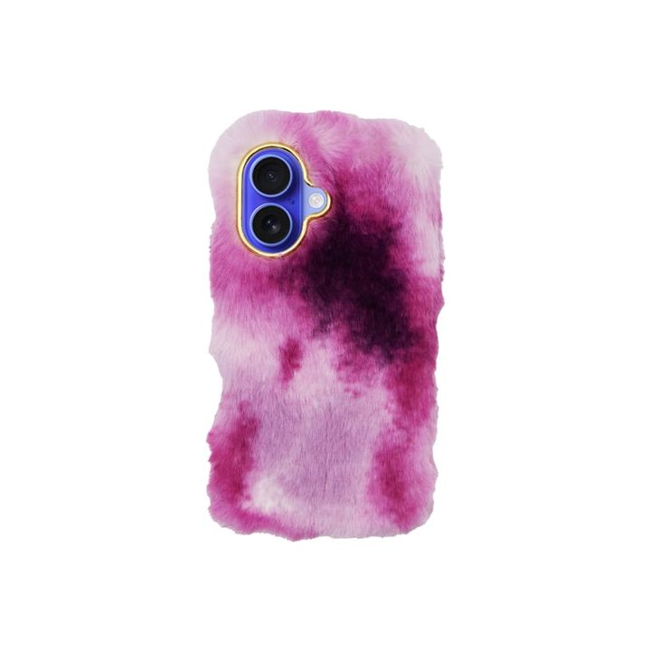 Vivid Fluffy Plush Caseβ Apple Iphone 16 Pink 5213015676275