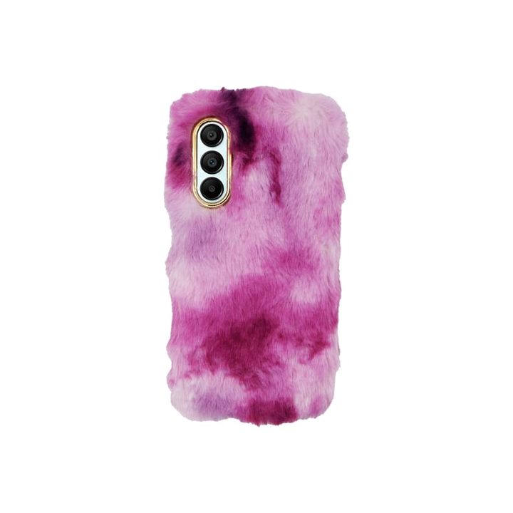 Vivid Fluffy Plush Case Samsung Galaxy A16 Pink 5213015676312