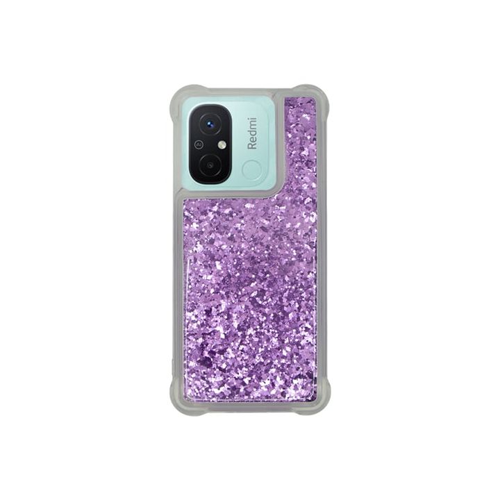 Vivid Liquid Back Cover Σιλικόνης Μωβ (Redmi 12C)