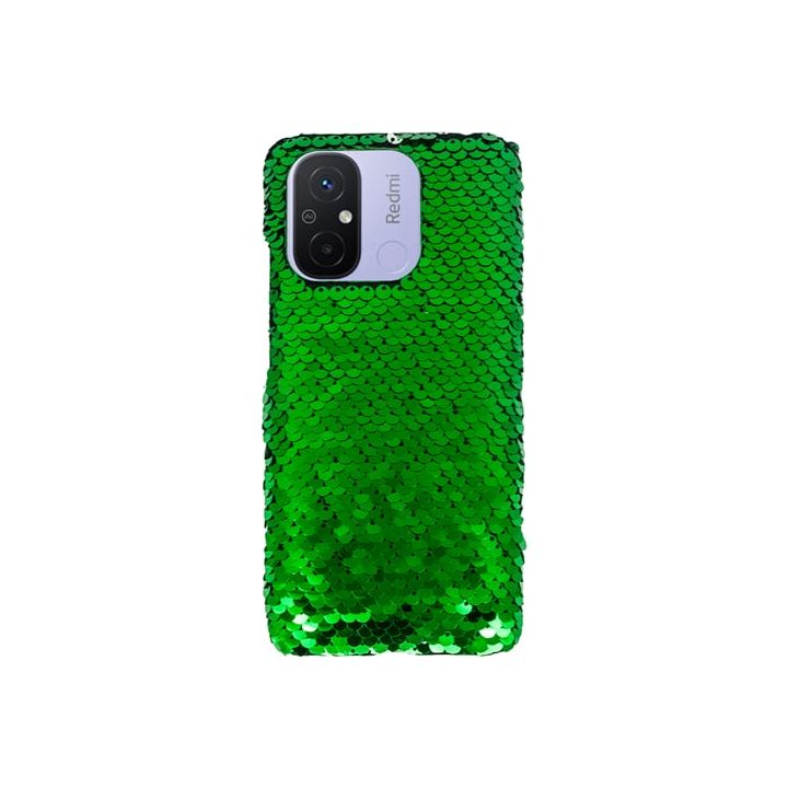 Vivid Sequin Back Cover Πράσινο (Redmi 12C)