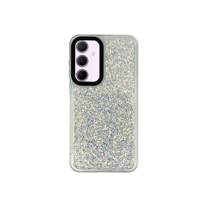 Vivid Back Cover Σιλικόνης Ασημί (Galaxy A35)