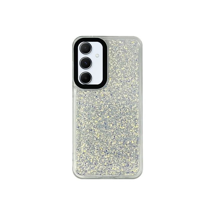 Vivid Back Cover Σιλικόνης Ασημί (Galaxy A55)