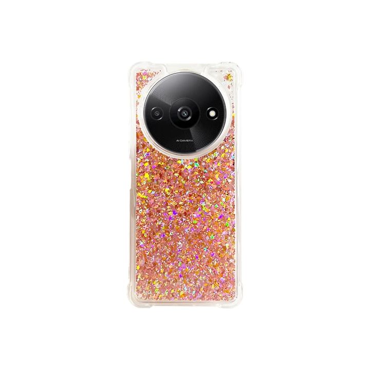 Vivid Liquid Back Cover Σιλικόνης Ροζ Χρυσό (Redmi A3)