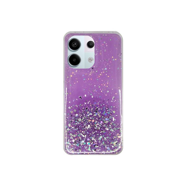 Vivid Liquid Back Cover Σιλικόνης Μωβ (Redmi Note 13 4GHonor X6)