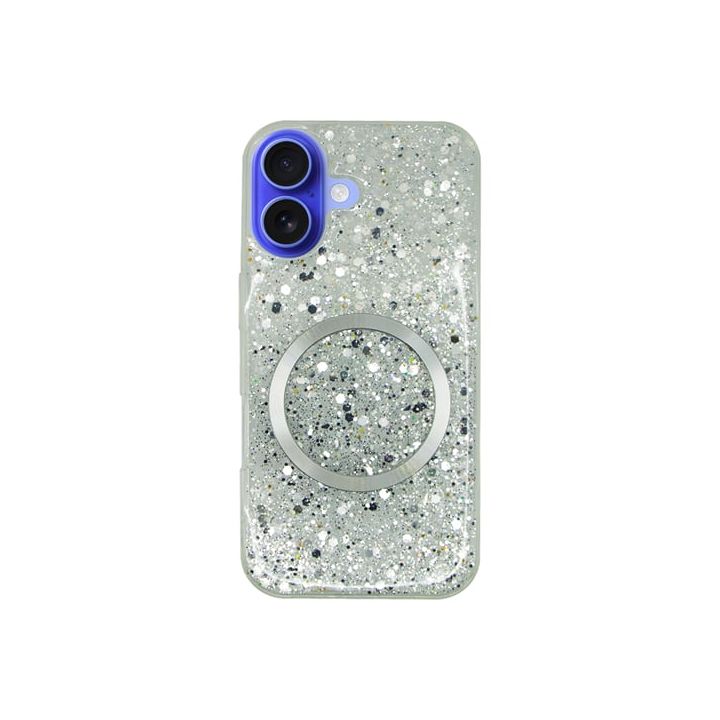 Vivid Back Cover Σιλικόνης Ασημί (iPhone 16)