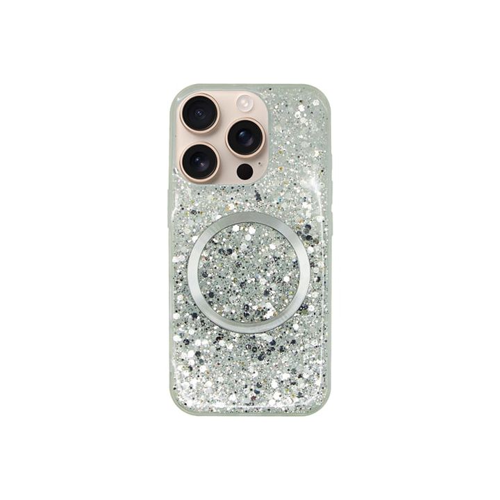 Vivid Back Cover Σιλικόνης Ασημί (iPhone 16 Pro)