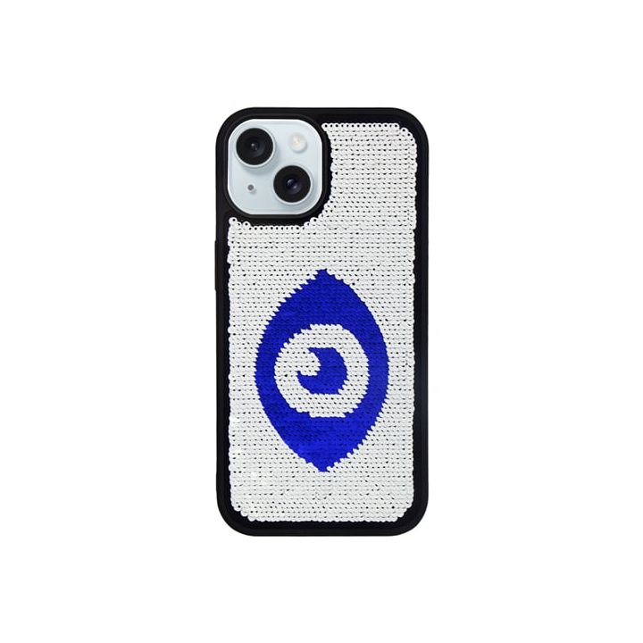 Vivid Sequin Back Cover Ασημί (iPhone 15)