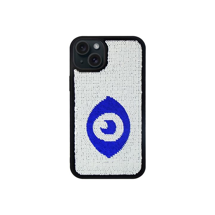 Vivid Sequin Back Cover Ασημί (iPhone 15 Plus)